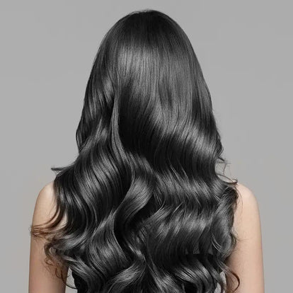 semi permanent dye on black hair