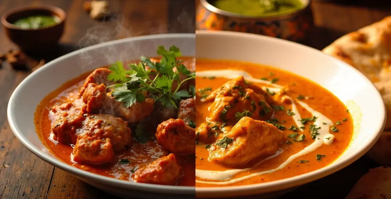 chicken tikka masala vs butter chicken