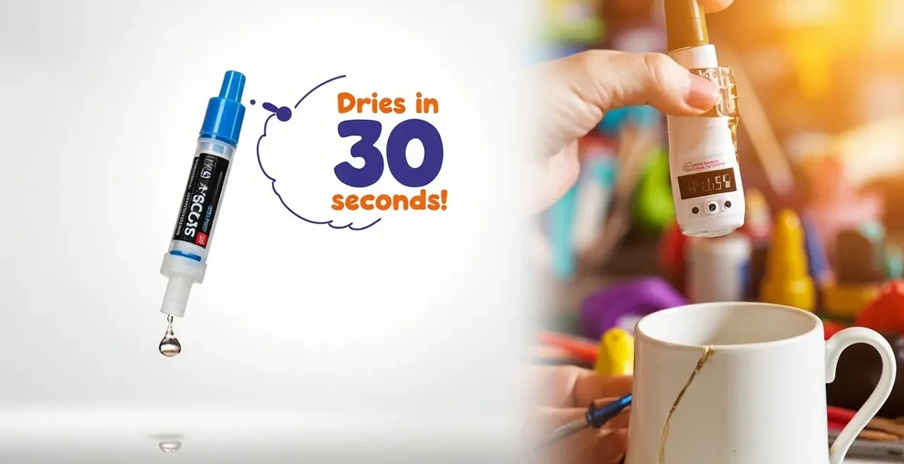 how long does super glue take to dry