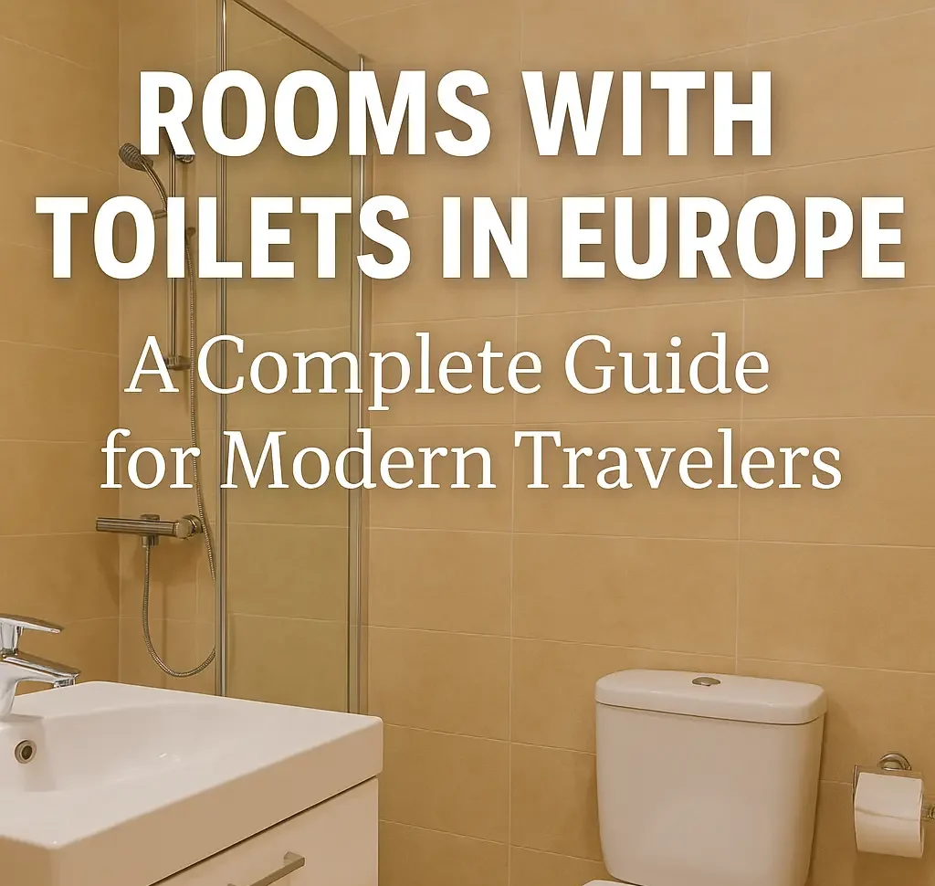rooms with toilets in Europe