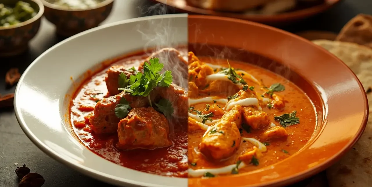chicken tikka masala vs butter chicken
