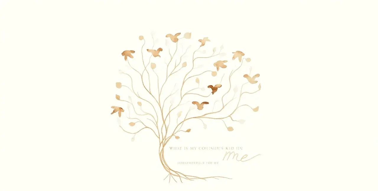 what is my cousins kid to me