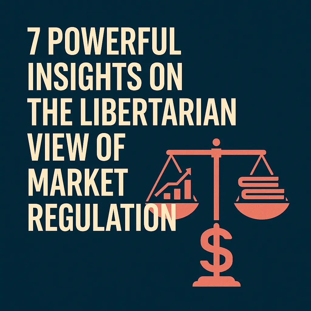 libertarian view on regulating marketplace