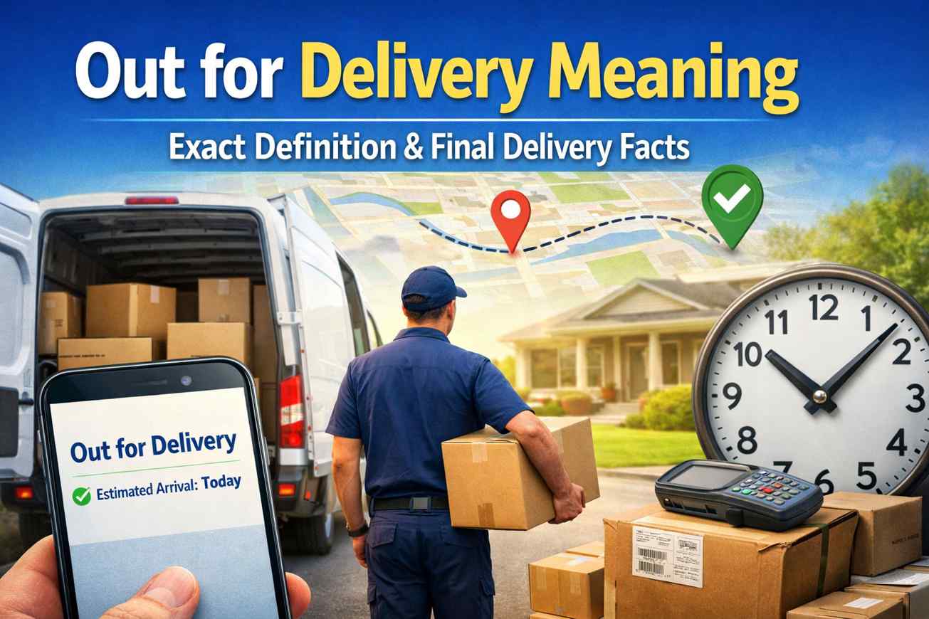 out for delivery meaning