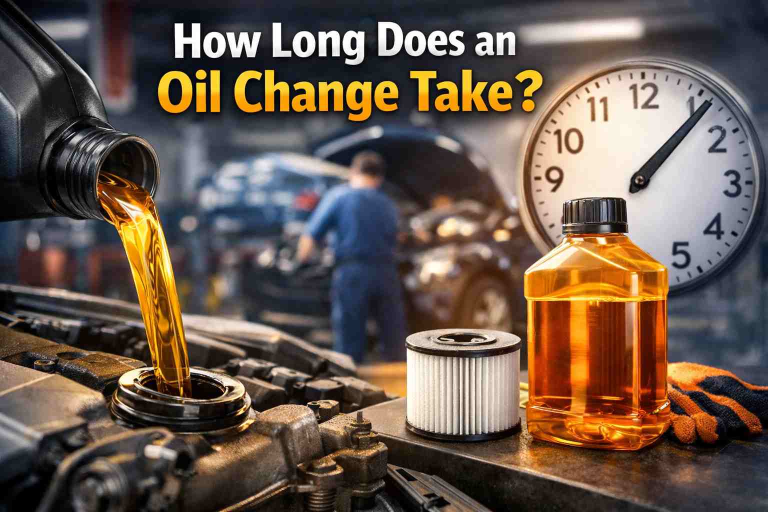 how long does an oil change take